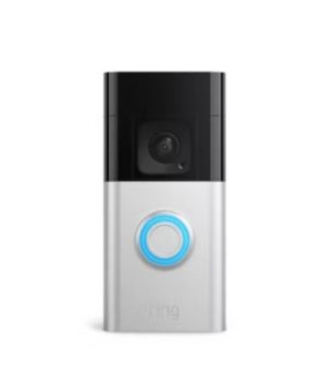 Ring Battery Doorbell Plus Smart WiFi HD+ Video Doorbell Satin Nickel New