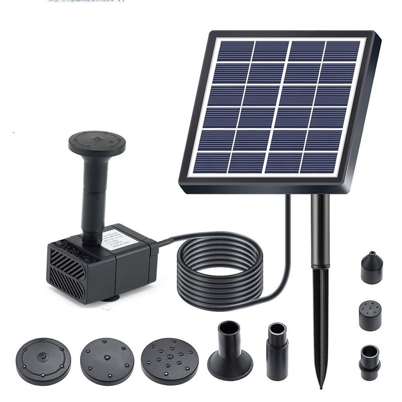 Efficient Solar Water Pump for Gardens and Aquarums Easy to Use and Setup