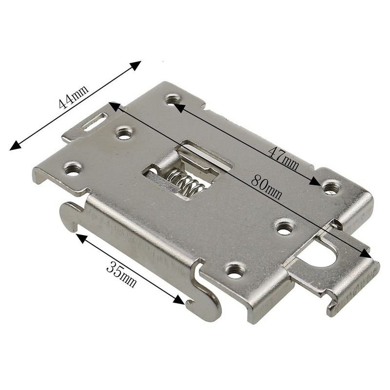 For 35 mm DIN Rail Fixed Clamp Mounting Bracket for Semiconductor Relays gallery