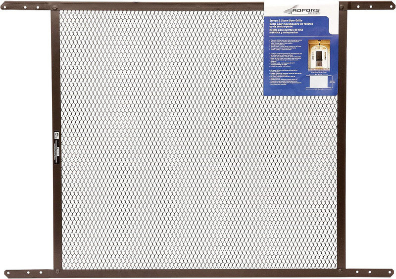 Saint-Gobain ADFORS Brown Screen & Storm Door Grille, 24 Inches X 34 Inches gallery