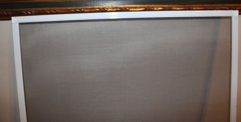 Replacement Window Screen Frame 28 + 9/16" x 45 + 3/8" (inches) || 3/8'' thick gallery