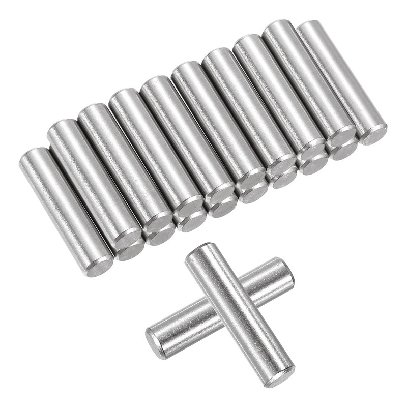 25 Pcs 6mm x 25mm Shelf Pins, Shelf Pegs Shelf Dowel Pins, Shelf Support Pins