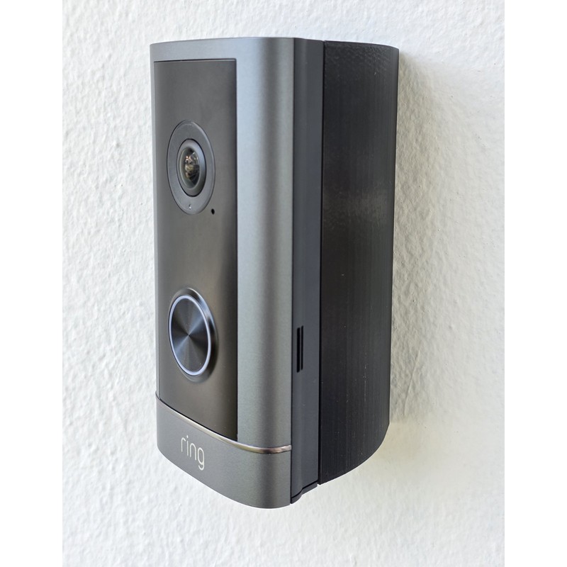 Ring Wired Doorbell Elite 4K Wedge Angle Mount Corner Kit 15 – 90 Degree