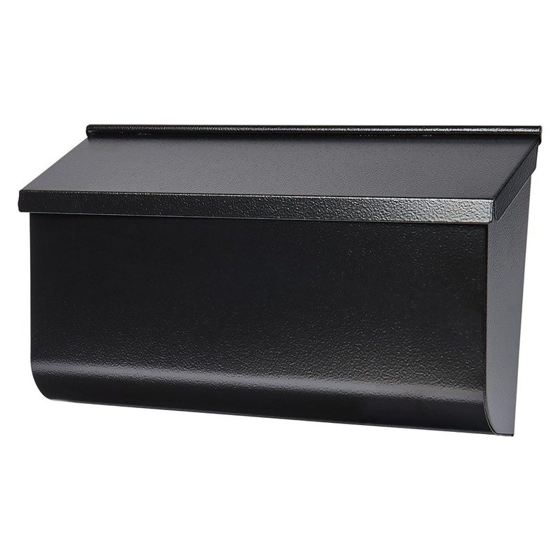Wall Mounted Mailbox Rust Resistant Galvanized Steel Medium White 1 PC