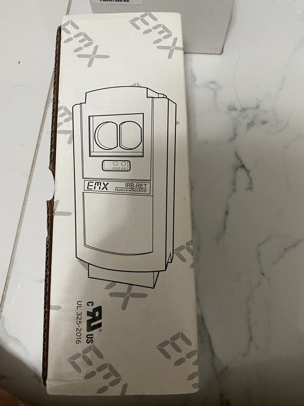 EMX IRB-RET Photo Eye Sensor for Garage Door and Gate Opener Safety