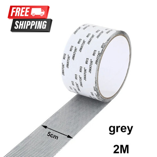 Screen Patch Repair Kit Window Repair Tape Fiberglass Covering Mesh Tool 5*200cm