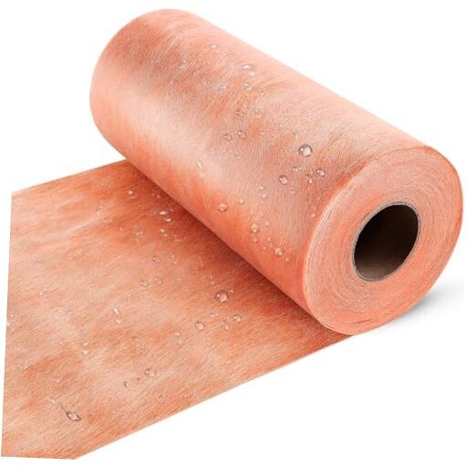 MAXWAVE 17 Inch x 150 Ft Waterproof Underlayment Uncoupling Membrane PE Fabric
