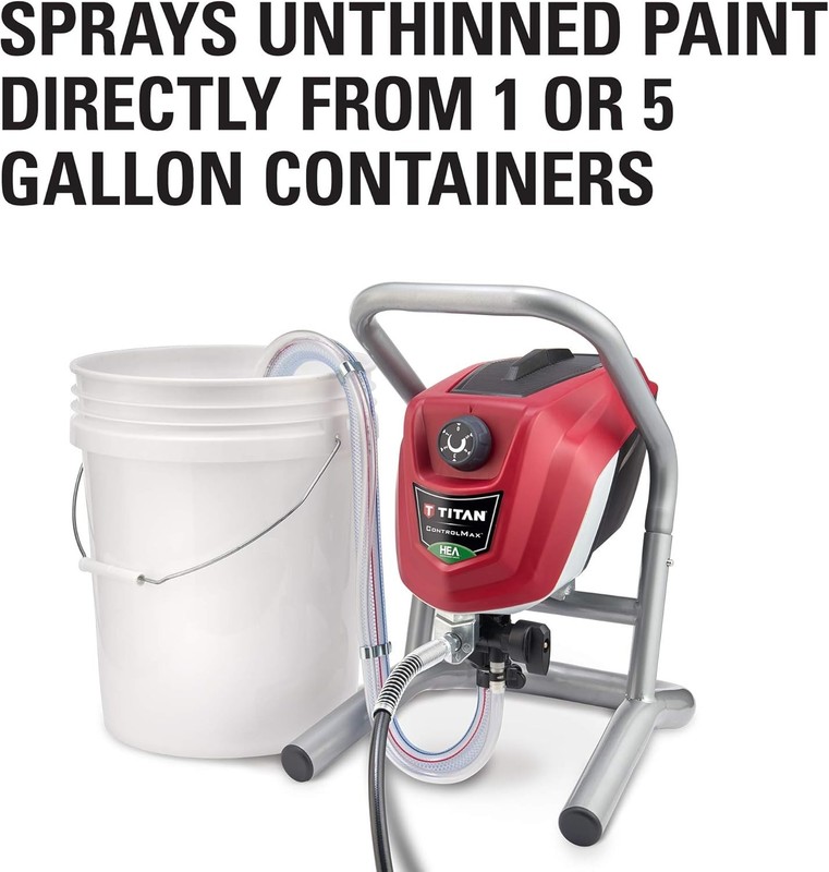 ControlMax Paint Sprayer with HEA Technology to Reduce Overspray Effectively gallery