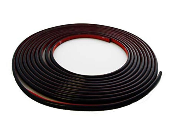 Custom - Premium Universal Body Molding for All Vehicles 3/8 in by 18 ft Black gallery