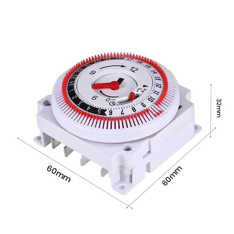 24 Hour Programmable Heater Timer Switch with Manual Override Function gallery