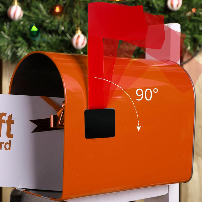 Easy-Install Mailbox Flag Replacement Kit - Upgrade Your Mailbox with a Red Flag gallery