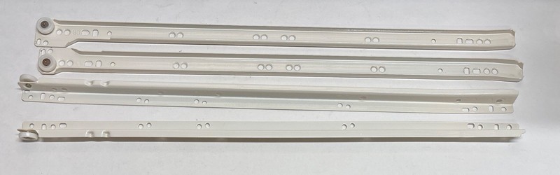 22” MEPLA ALFIT Bottom Mount Drawer Slides Runners set LEFT & RIGHT, 100 lb.