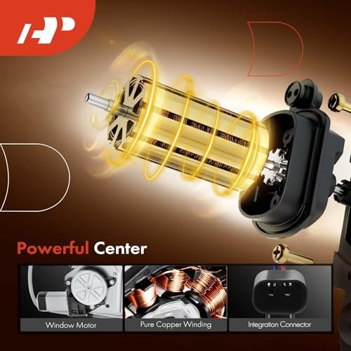 Electric Power Window Regulator with Motor Compatible with Saturn L100 L200 gallery