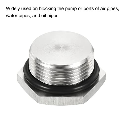 Male Plug Pack Waterproof Dustproof 304 Stainless Steel Thread Hex M25x1.5 2 gallery