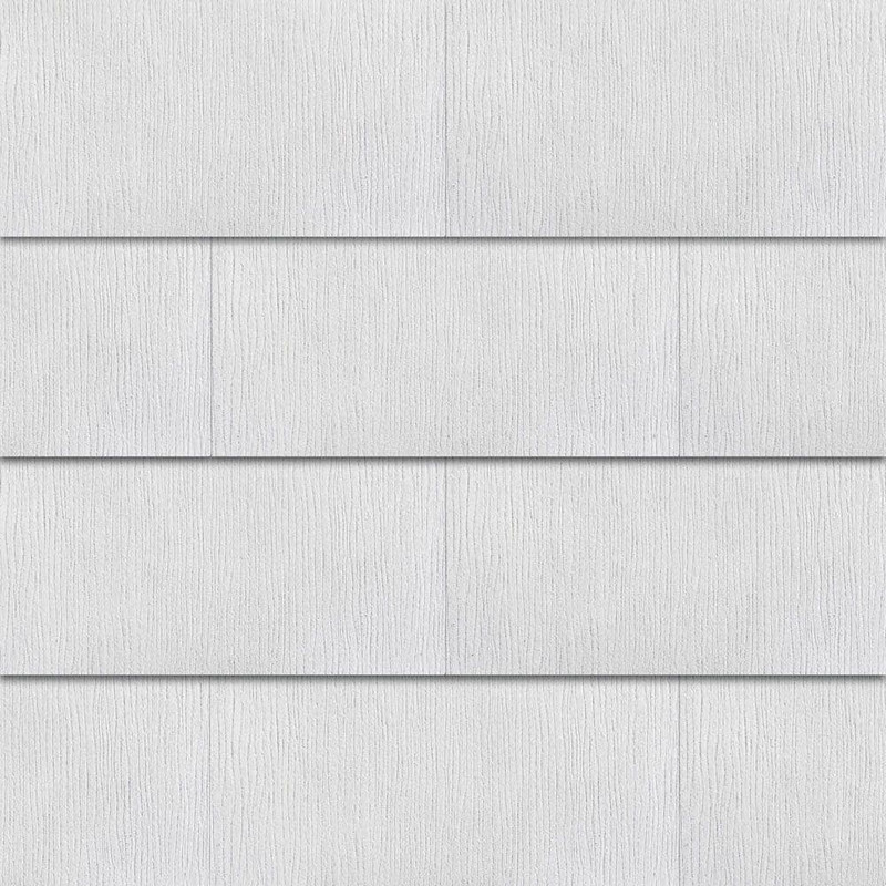 (18-Bundle) Weather Side Purity Straight Fiber-Cement Siding Shingle 12" x 24"