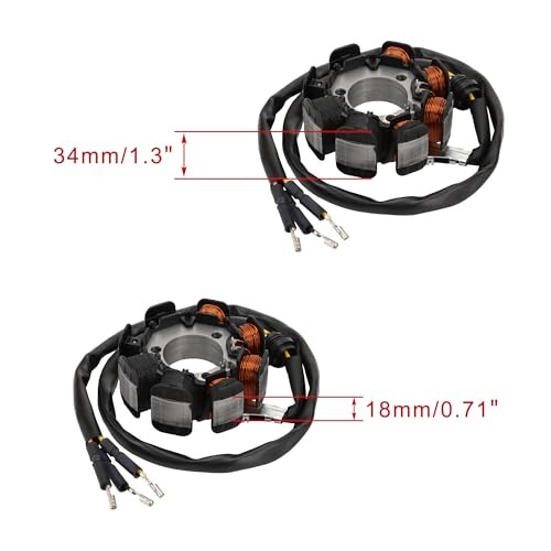8 Coil 3 Wire Magneto Stator Replacement for 1986-1995 XR250 31120-KZ1-951 gallery