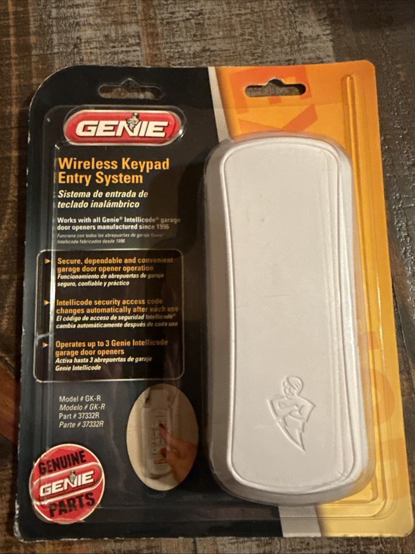 Genie Intellicode Wireless Keyless Keypad Garage Door Opener (37332R)