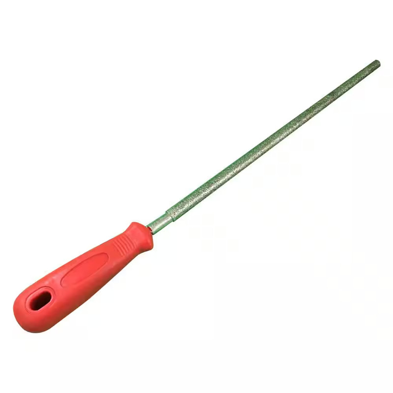 10 In. Diamond File for Granite, Marble, Porcelain, Ceramic and Stone round 46 G gallery
