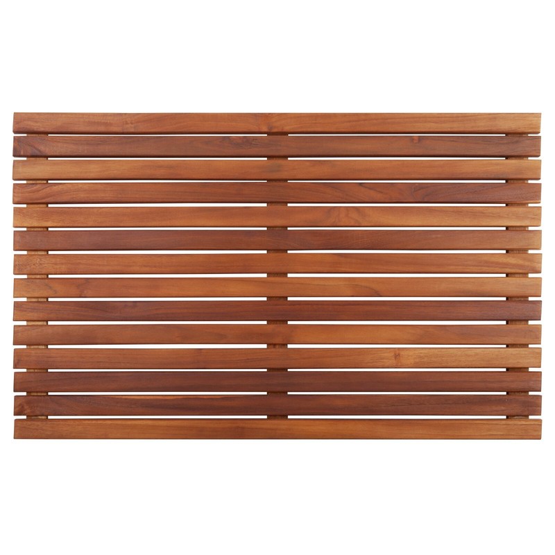 Nordic Style Teak Wood Premium Oiled Indoor/Outdoor/Shower/Bath/Spa Mat