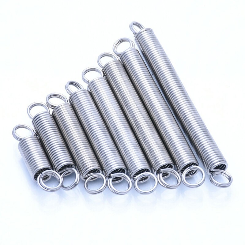 Extension Spring 0.6 mm Wire Stainless Steel Tension Spring 15mm - 300mm Length gallery