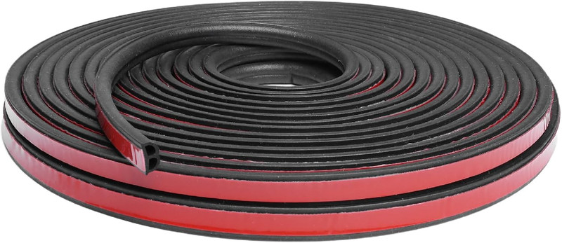 Car Door Seal Strip, 39.3 Feet Long Self Adhesive Auto Rubber Door Weather Strip