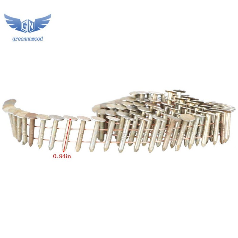 3/4" SMOOTH GALVANIZED COIL ROOFING NAILS 3.6M JobPak 15 Degree Wire Collated gallery
