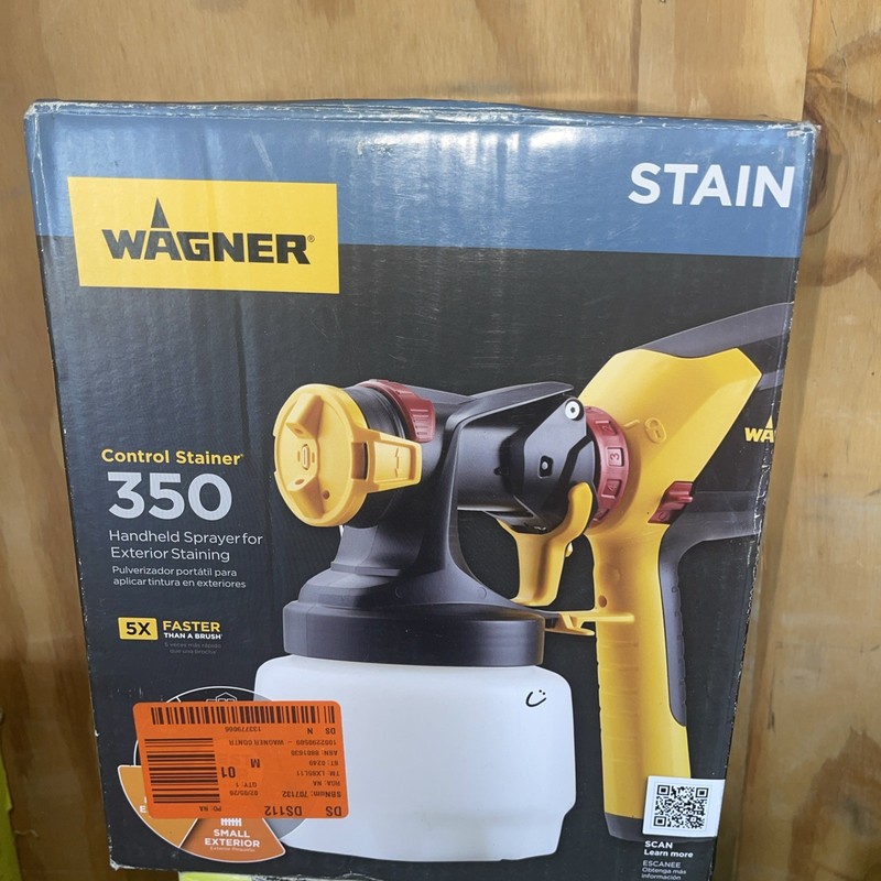 WAGNER Control Stainer 350 HVLP Handheld Sprayer – 0529041