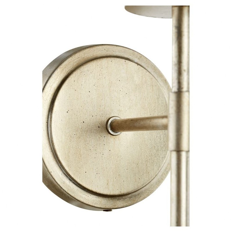 Quorum 514-1-60 Transitional One Light Wall Mount in Pewter, Nickel, Silver F... gallery