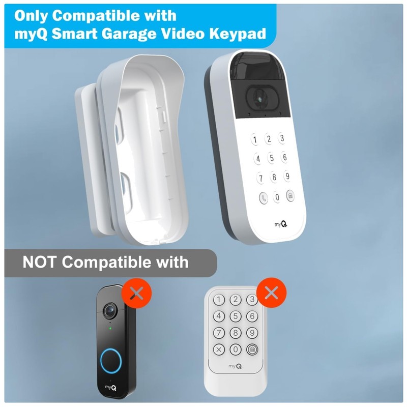 Adjustable Angle Mount for myQ Video Keypad