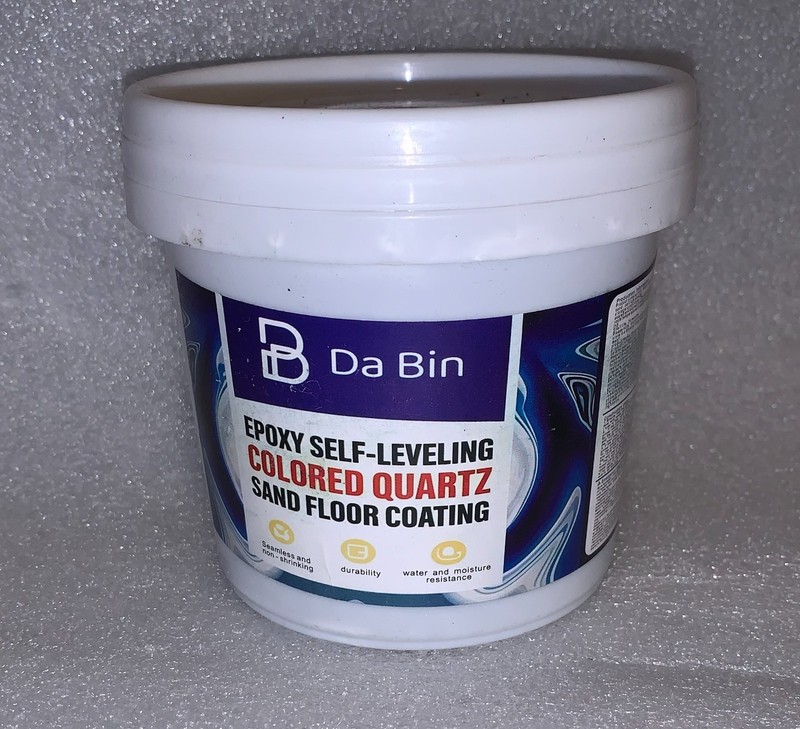 Da Bin Epoxy Self-Leveling COLORED QUARTZ Sand Floor Coating 500g-NEW
