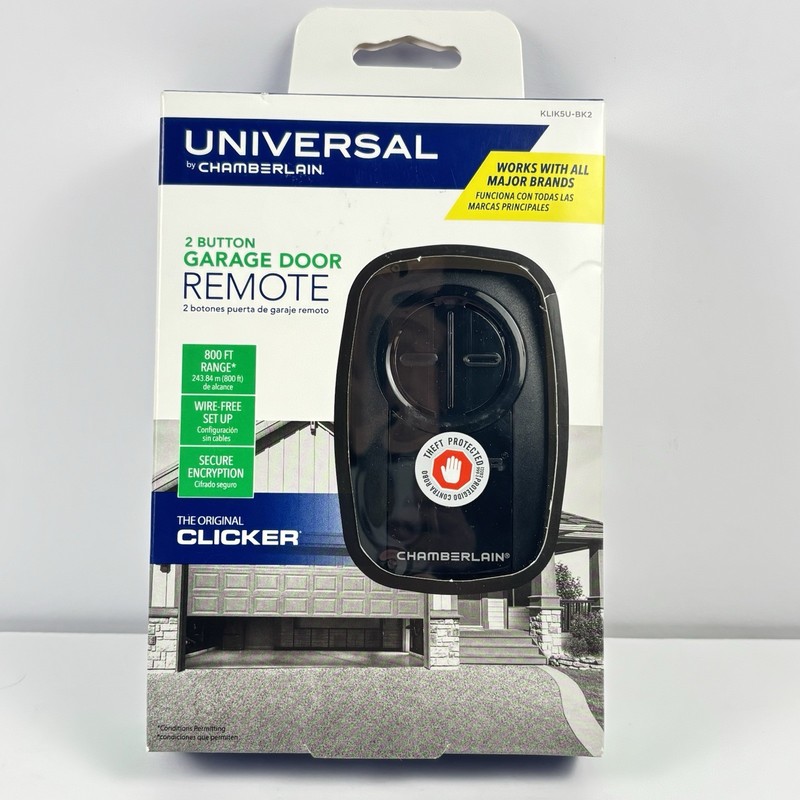 Chamberlain Clicker Universal Button Garage Door Opener Remote