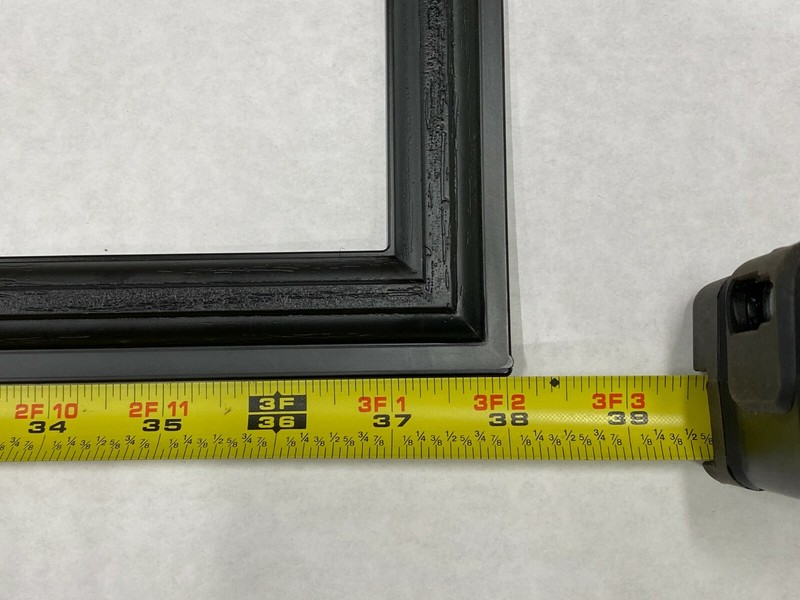 2 Amarr Stockton Black Replacement Inserts for Long Panel Amarr Garage Doors gallery