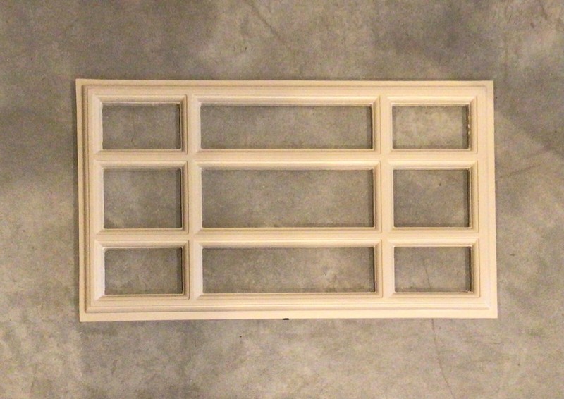 4 Amarr Prairie Replacement Inserts for Short Panel Amarr Garage Door Wicker Tan gallery