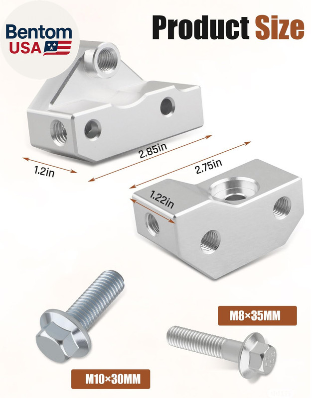 Gen 3 Knock Sensor Relocation Bracket Kit Fit for Engine RPO LS1 LS6 LQ9 LM7 L59 gallery