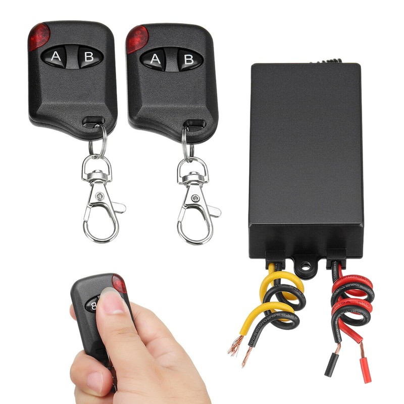 Universal 12V DC Wireless Remote Control Switch Relay Receiver Assembly New