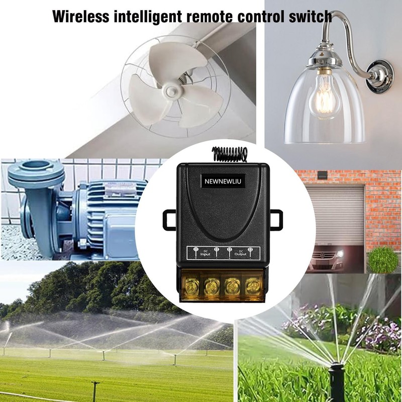 12 Volt Remote Switch Wireless,DC12V/24V/48V/72V/30A Relay,Remote Control Switch gallery