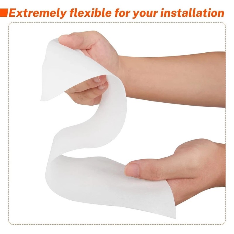 One Sight Waterproofing Membrane Fabric, 6 Inch X 75 Foot Roll white gallery
