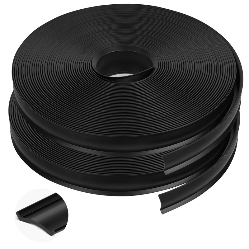 2 Roll RV Trim Molding Insert, 7/8IN x 100 FT Heavy Duty RV TPE Trim Molding …
