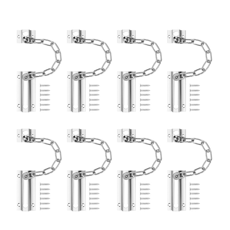 Reliable Door Chain Lock Convenient & Easy to Use Door Chain Lock for Household