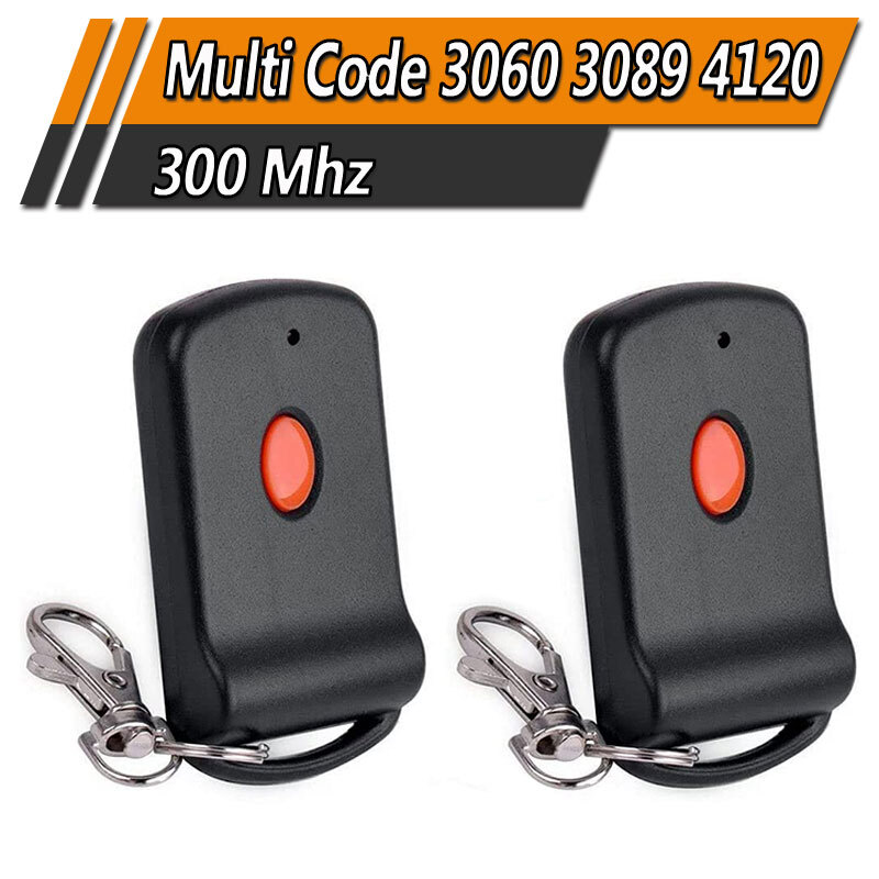2PCS Remote Garage Transmitter for MultiCode 3060 300mhz 3089 4120 Linear 10 Dip gallery