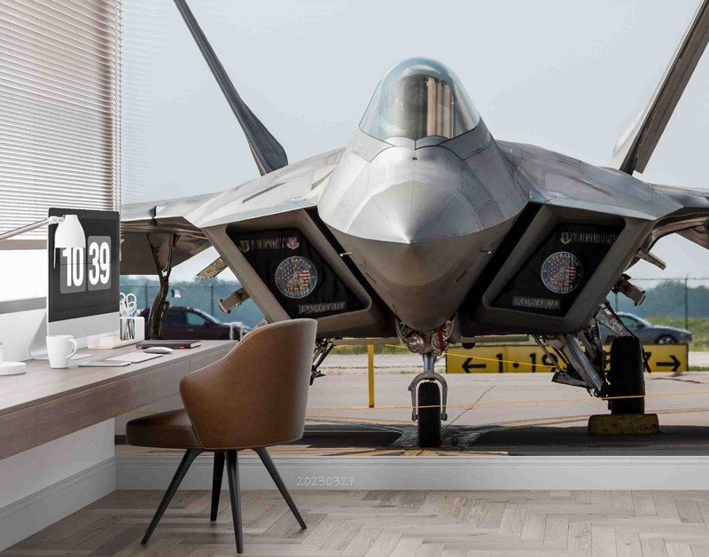 3D Fighter Plane Aircraft Wallpaper Wall Murals Removable Wallpaper 6