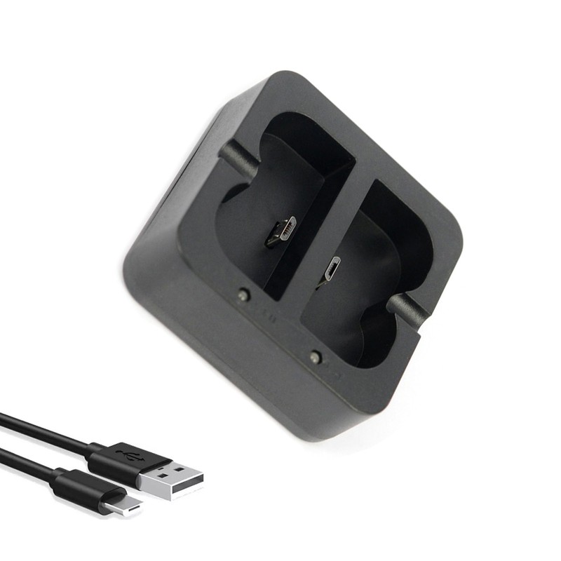 5V Plastic Dual-Port Battery USB Charging Dock Accessories For Ring Doorbell V4