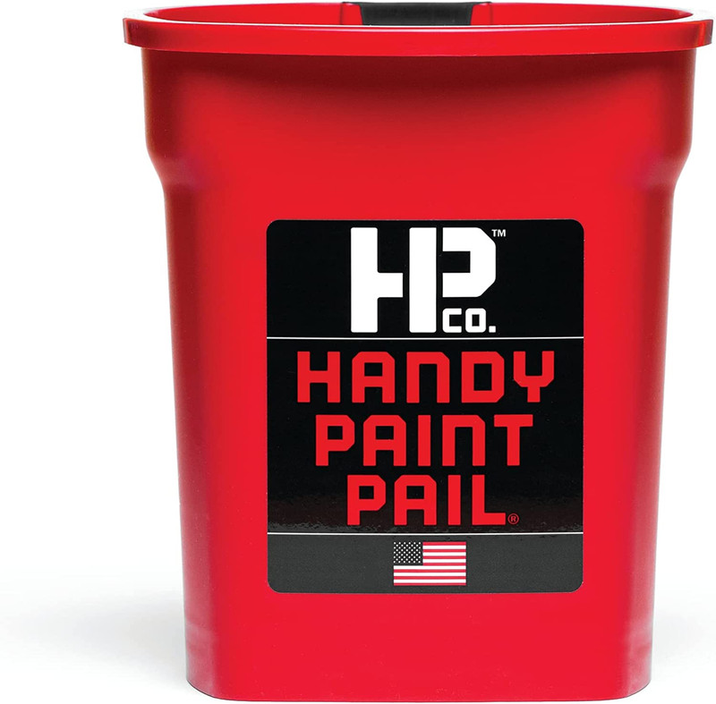 Handy Paint Pail Kit, Disposable Liners and Paint Brush for Trim, Cut-Ins, and S gallery
