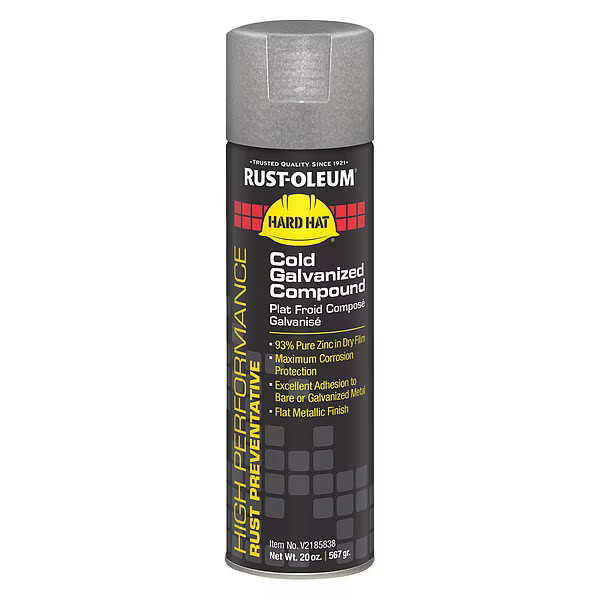 Rust Preventative Spray Paint, Blue, Red, White, Metallic, 2 V2185838