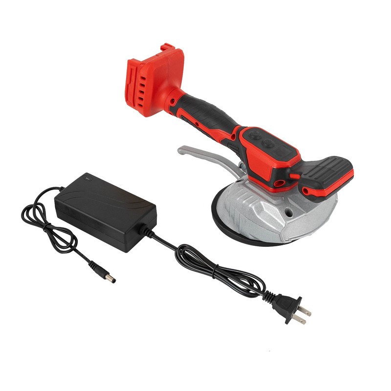 Cordless Tile Vibration Leveling Machine Wall Floor Tiles Pave Motor W/ Display gallery