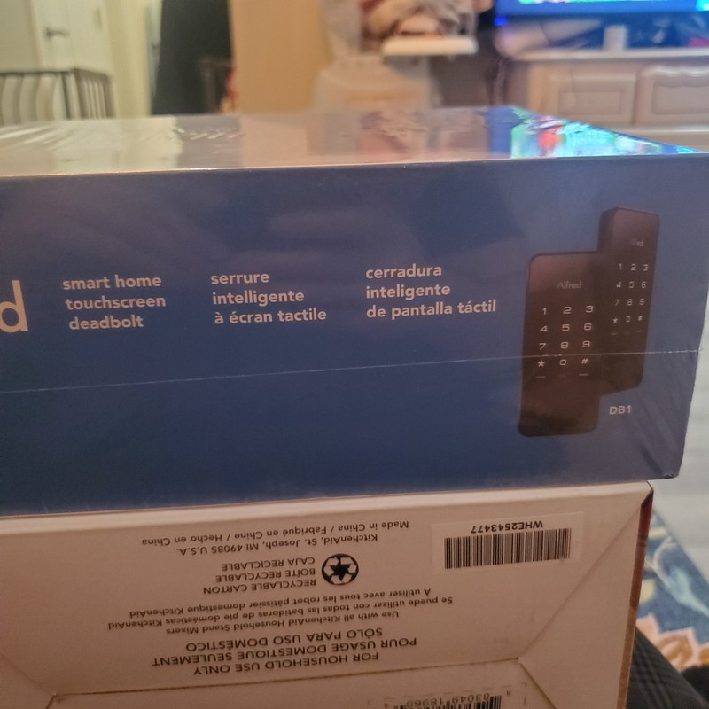 Alfred DB1 Smart Home Touchscreen Deadbolt - NEW gallery