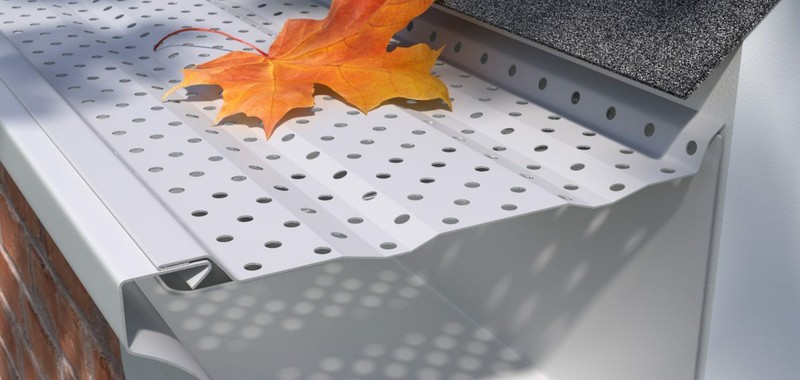 E-Z Smooth Flow 5″ White, Black, or Mill Gutter Guards 4 ft. pieces (200 ft.)