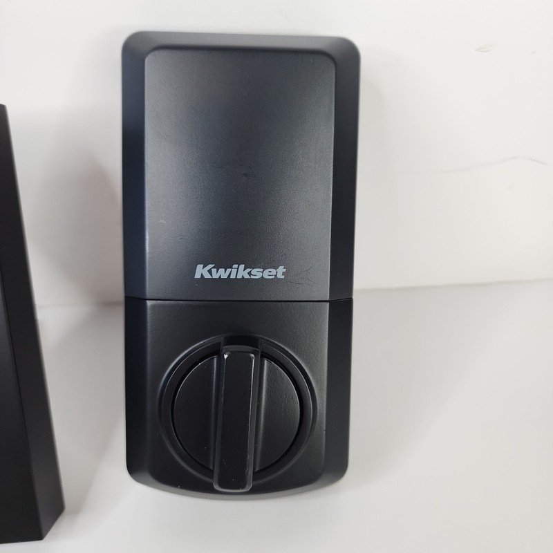 Kwikset SmartCode 270 Contemporary Matte Black Touchpad Keyless Entry Deadbolt* gallery