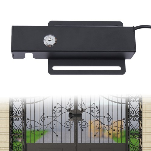 Automatic Electric Gate Lock For Garage Gate Swing Gate Opener DC/AC12-24V gallery