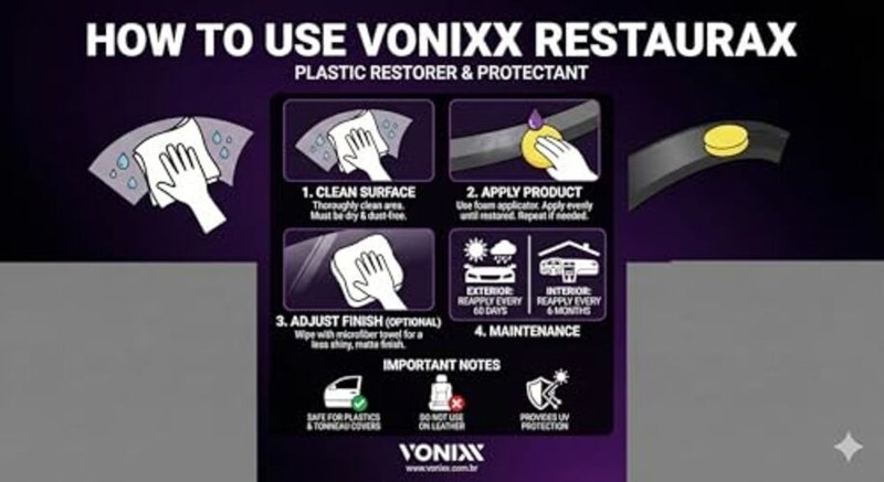 Restaurax Plastic Surface Renewal & 16.9 Fl Oz (Pack of 1) Unscented gallery